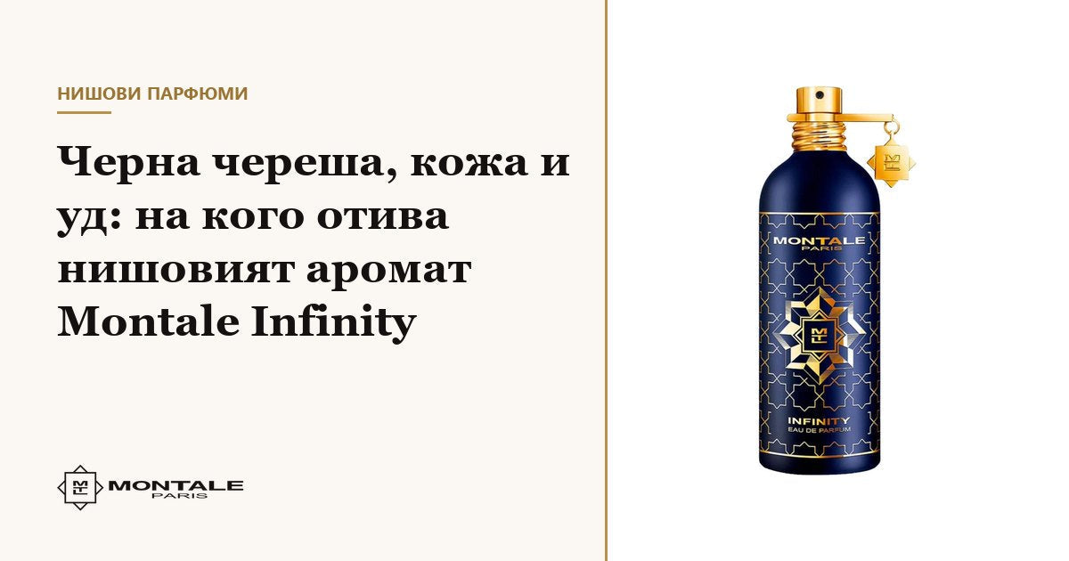 Черна череша, кожа и уд: на кого отива нишовият аромат Montale Infinity
