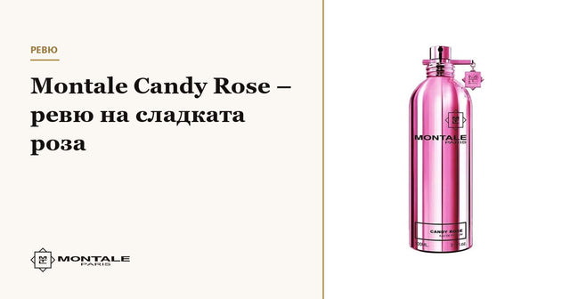 Montale Candy Rose – ревю на сладката роза