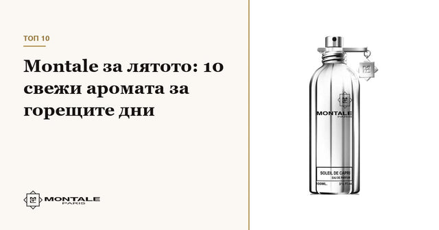 Montale για το καλοκαίρι: 10 φρέσκα αρώματα για τις ζεστές μέρες
