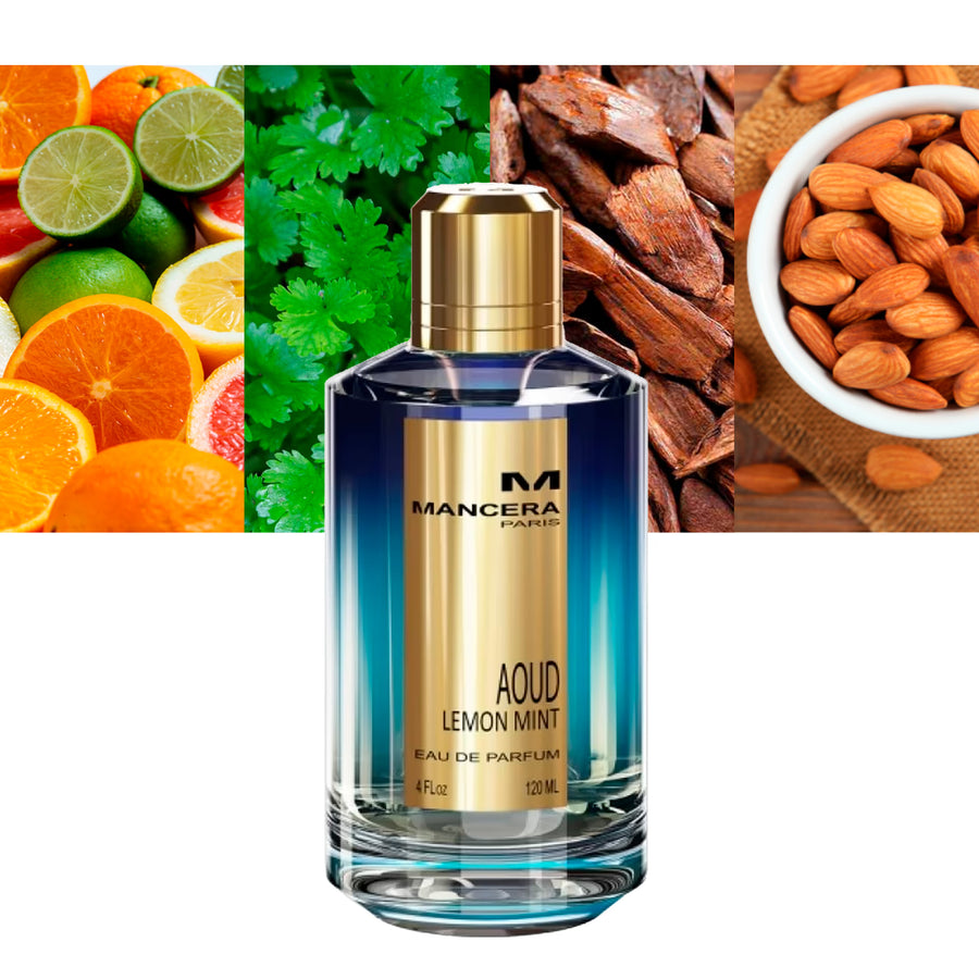 Mancera Aoud Lemon Mint EDP – Parfum unisex – fotografia 3
