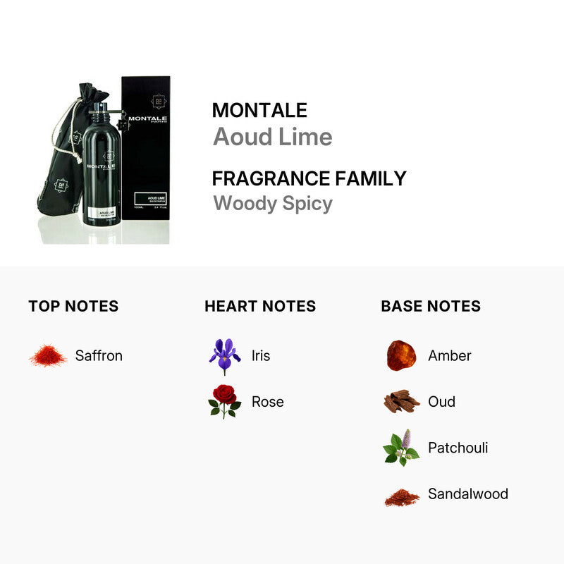 Montale Aoud Lime EDP – Унисекс парфюм Без Опаковка